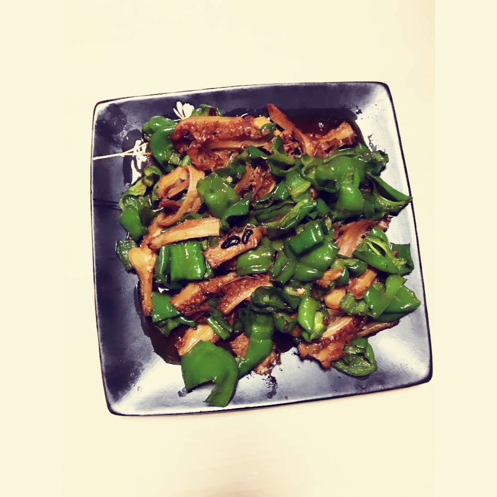 青椒炒牛肚