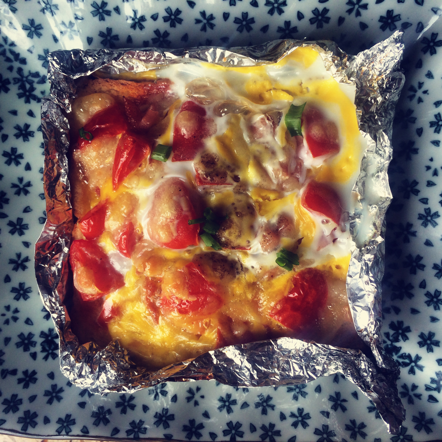 吐司太阳蛋披萨