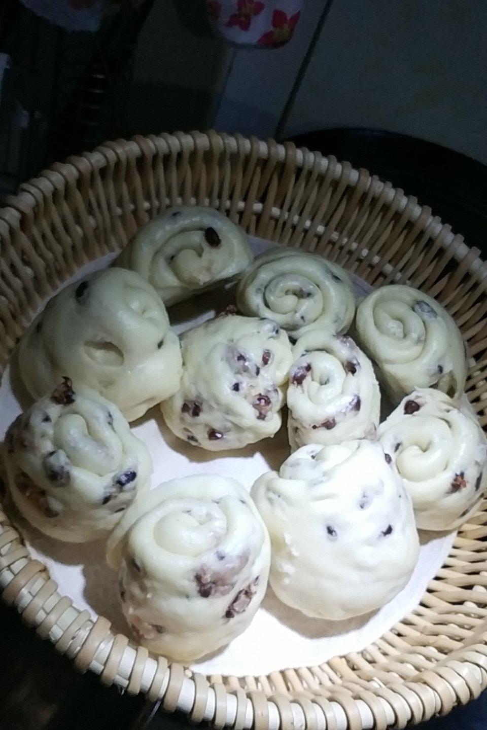 玉米奶香蜜豆卷