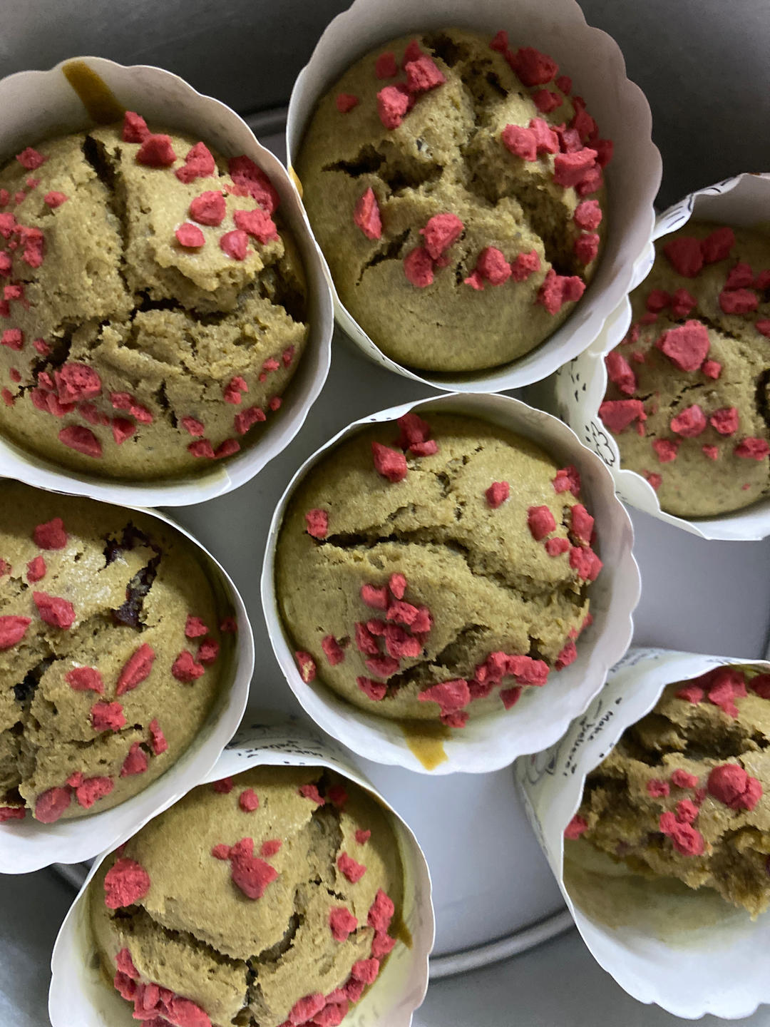 不用打发蛋清，搅一搅就能做的蔓越莓马芬蛋糕！