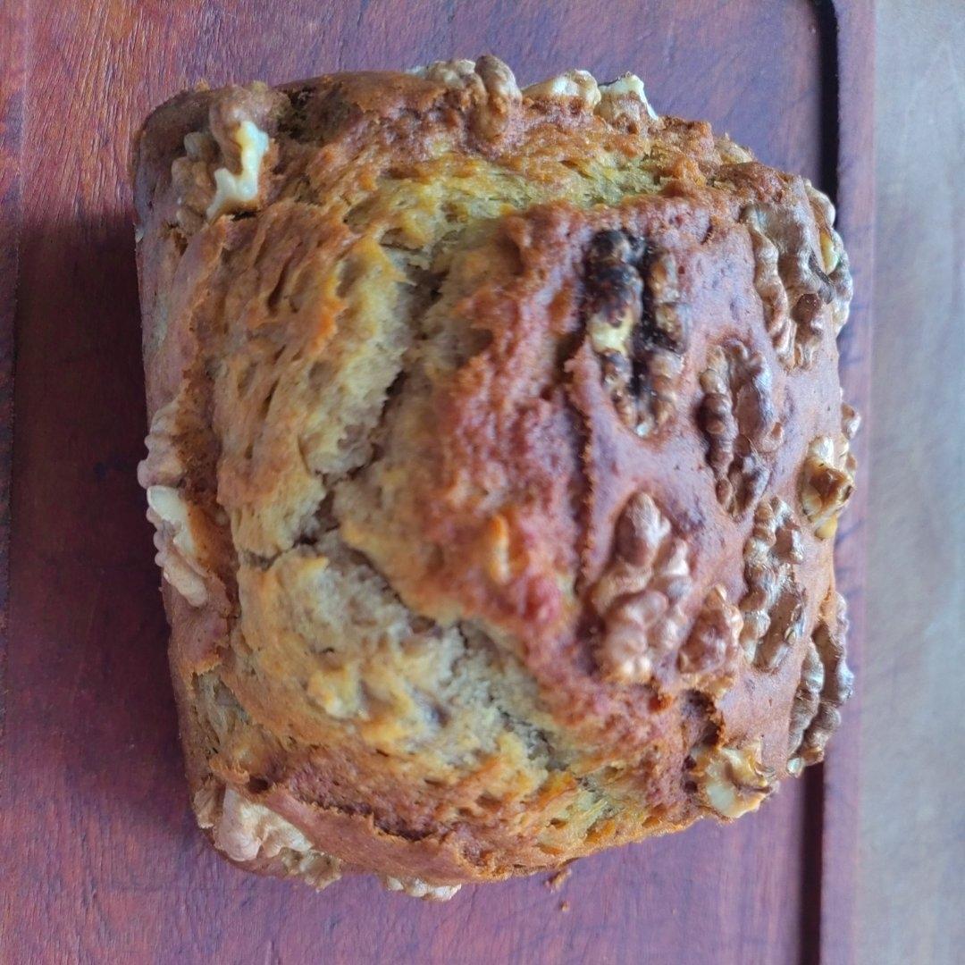 香蕉核桃蛋糕（低油少糖健康版）