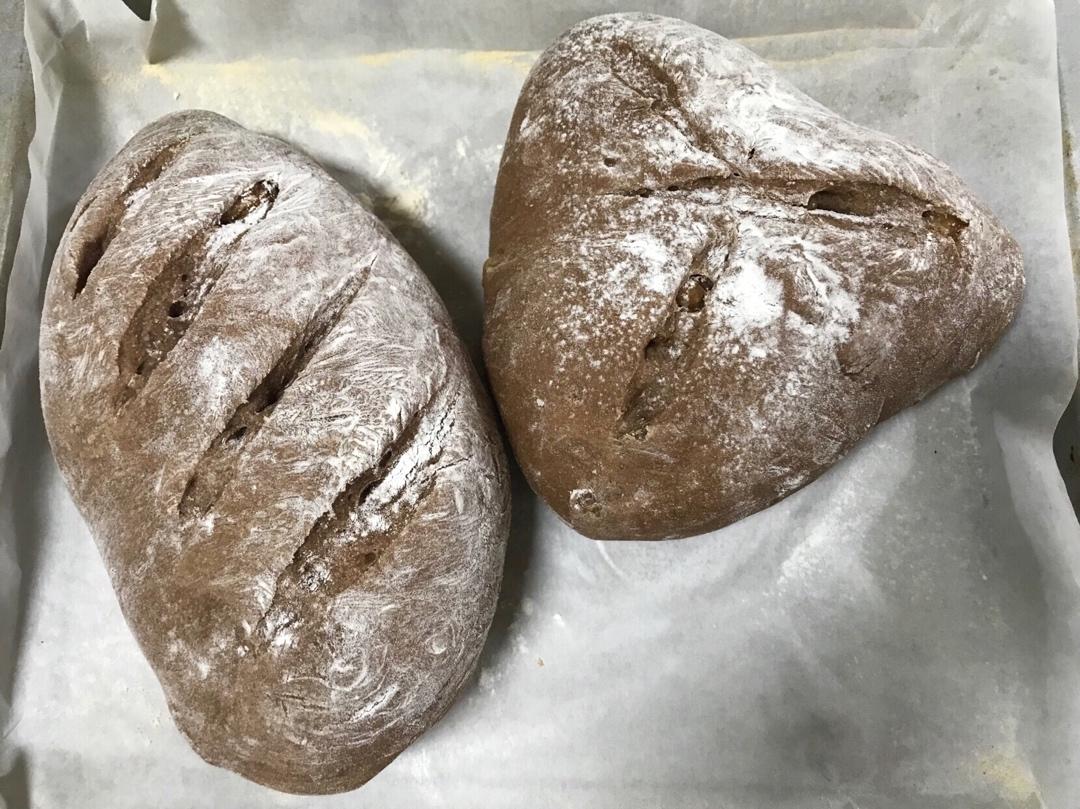 全麦巧克力豆软欧
