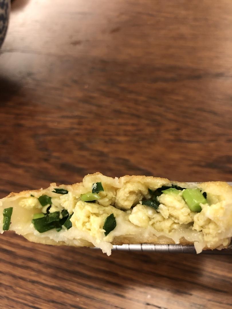 堂妈小厨——韭菜馅饼