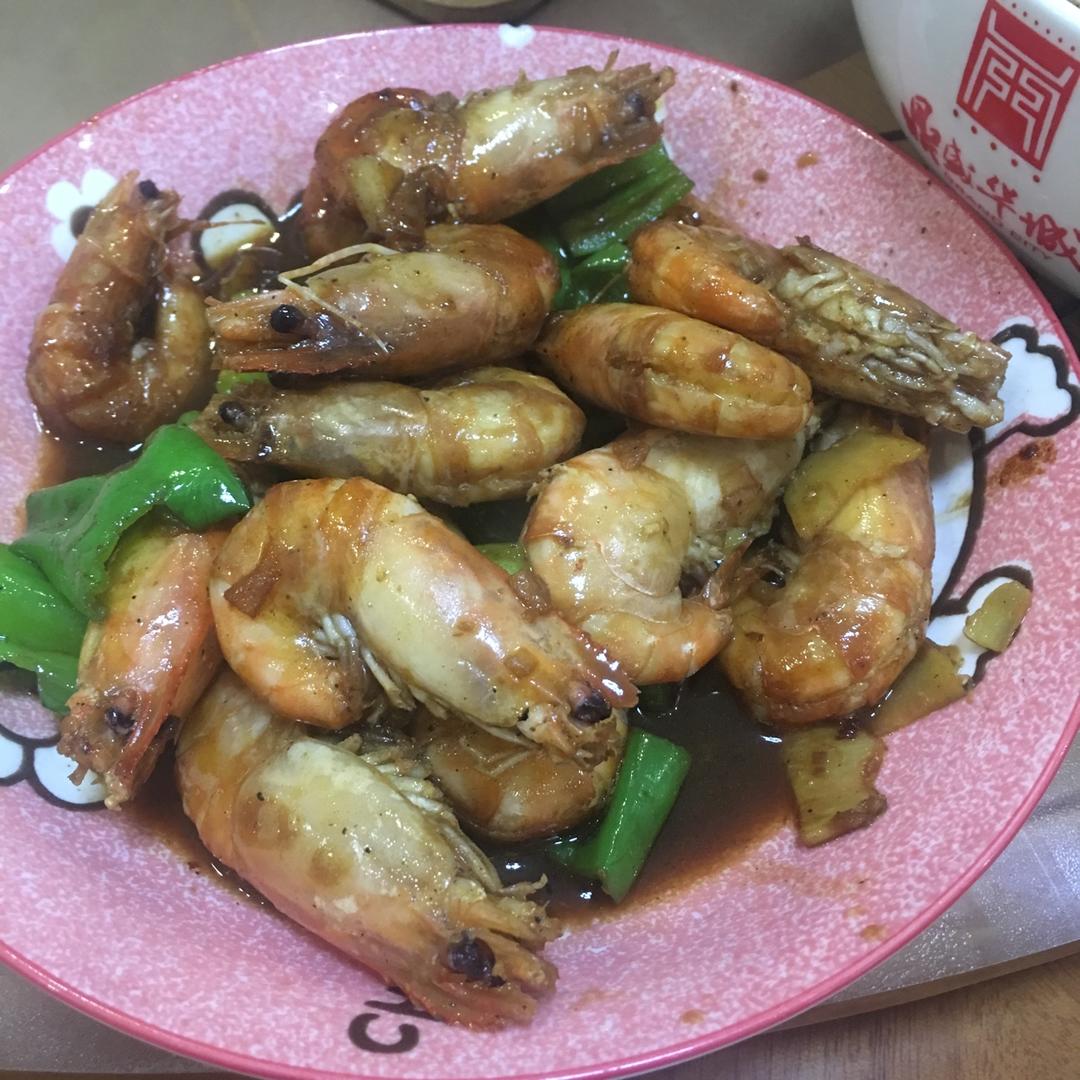 十分钟做好吃的红烧大虾