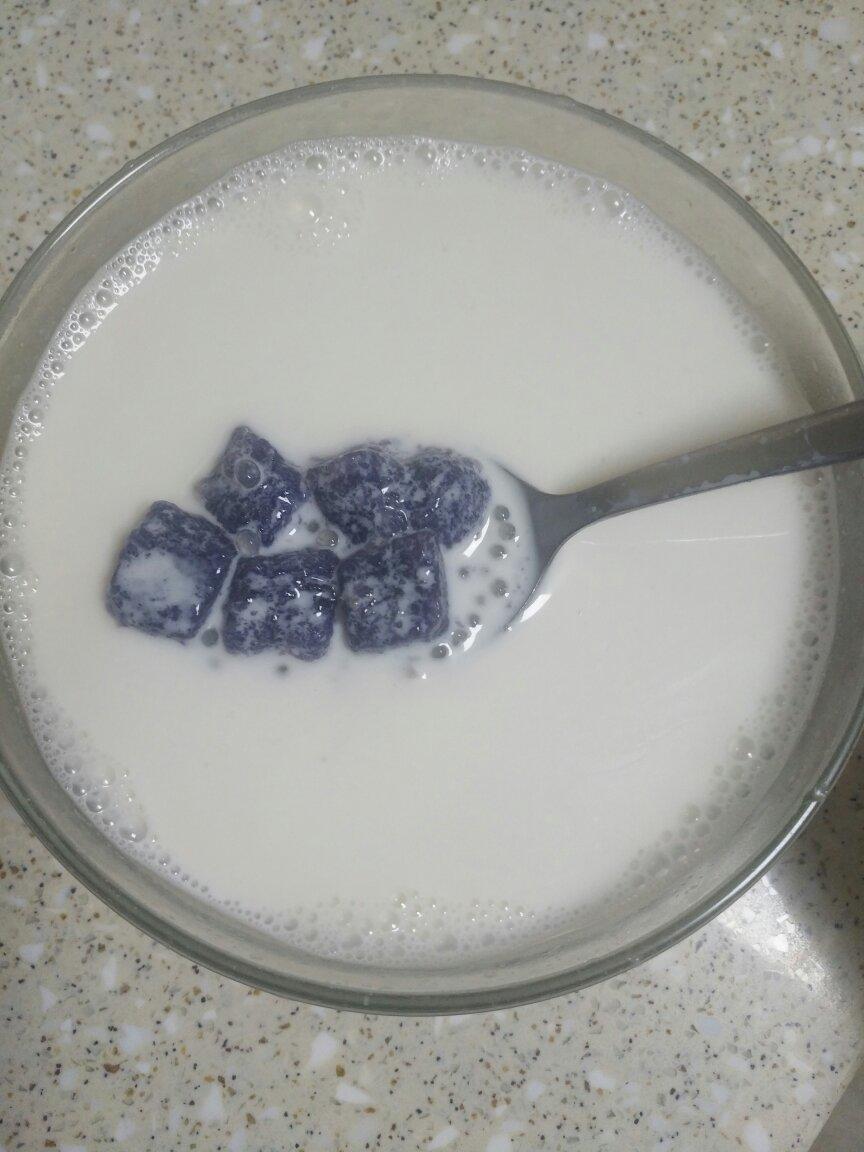 紫薯椰奶西米露