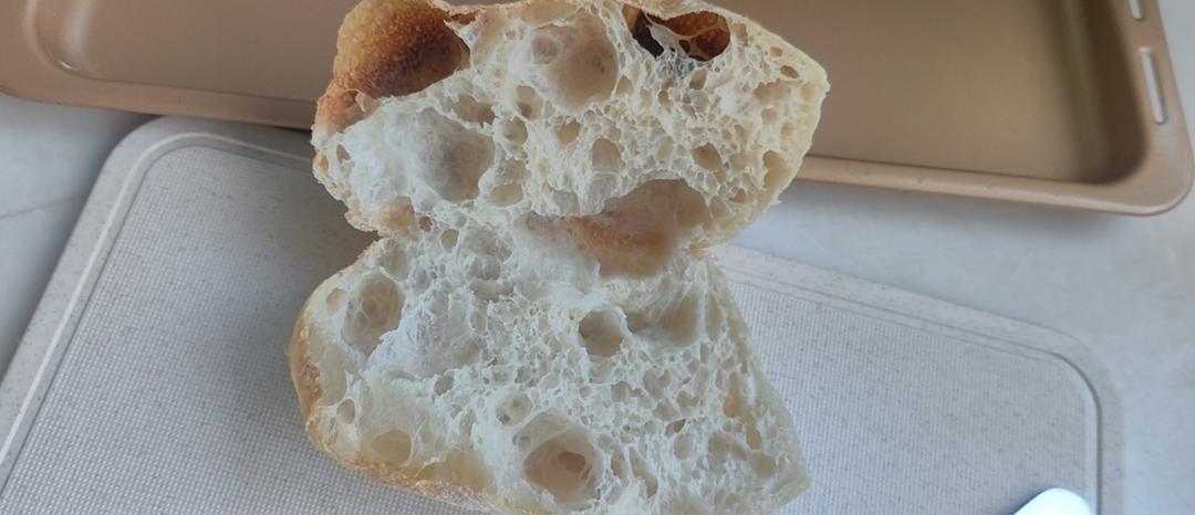 家庭版免揉～恰巴塔🥖｜一次成功超好吃