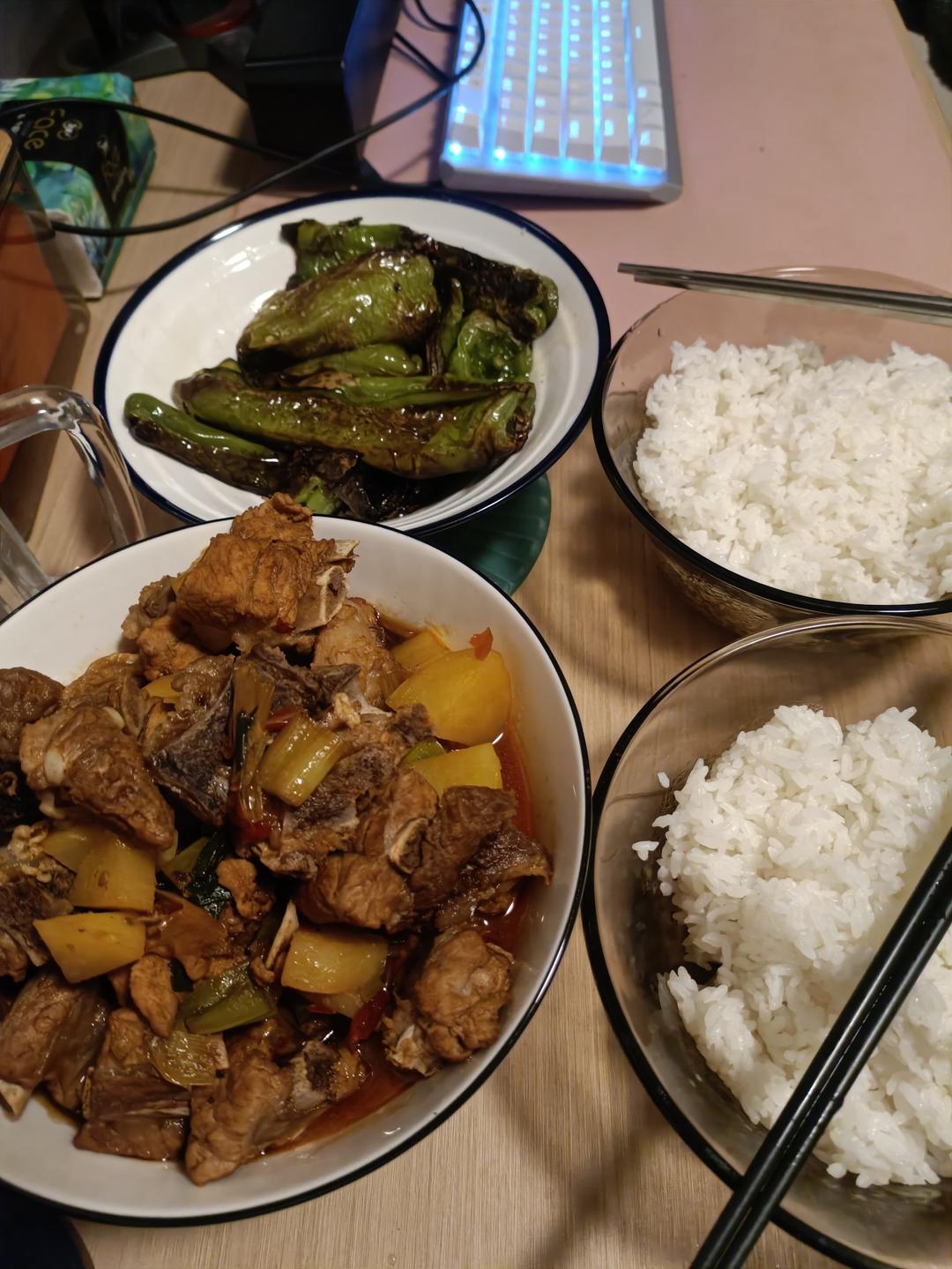 🔥巨好吃的红烧排骨炖土豆❗️懒人版轻松做拿手菜