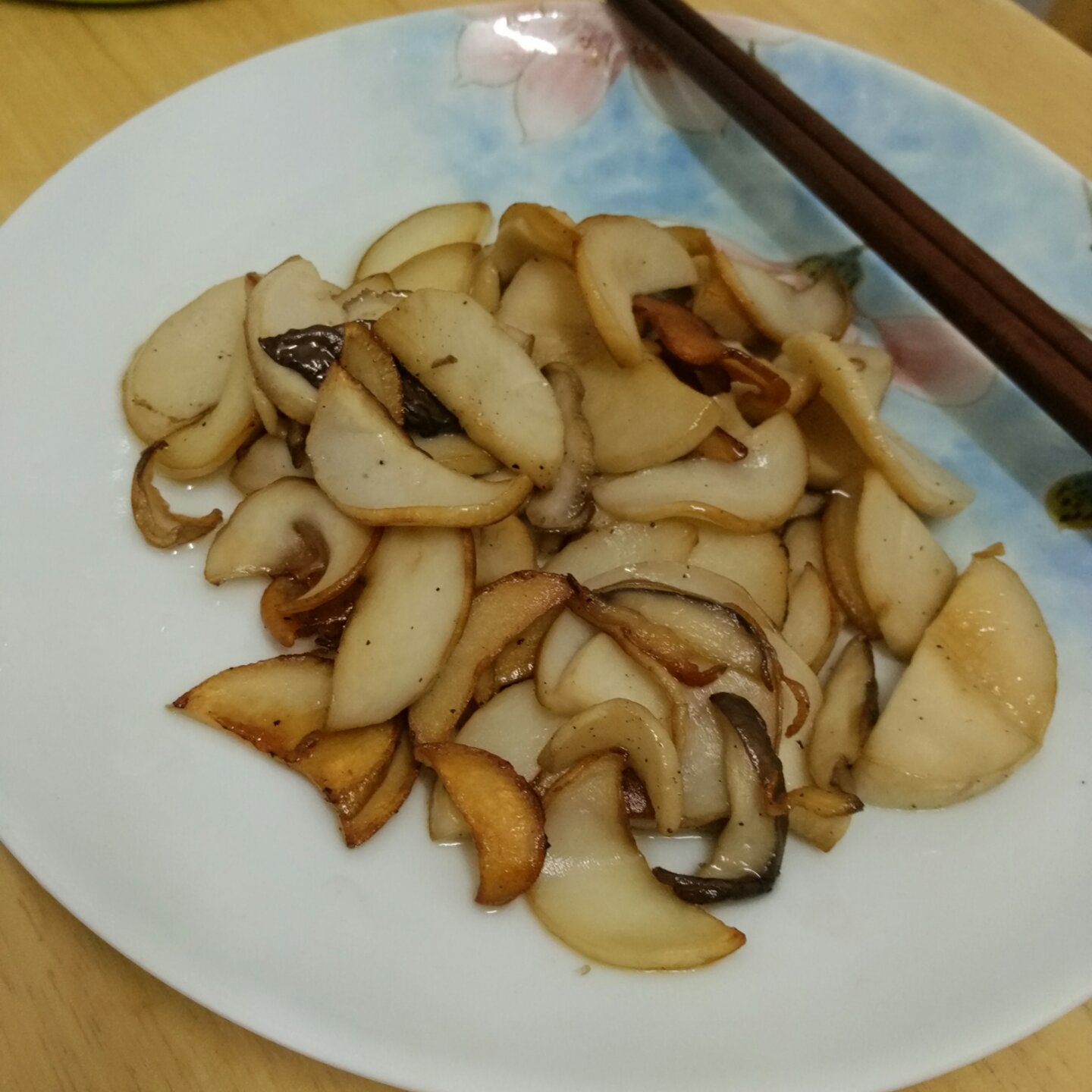 香煎黑椒杏鲍菇