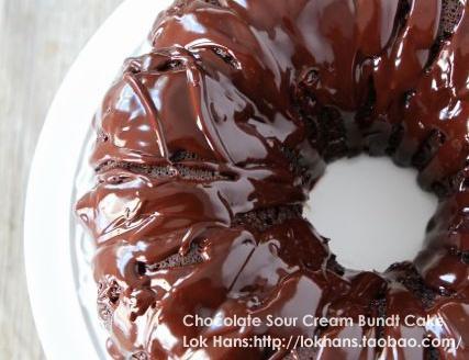 巧克力酸奶油蛋糕 Chocolate Sour Cream Bundt Cake