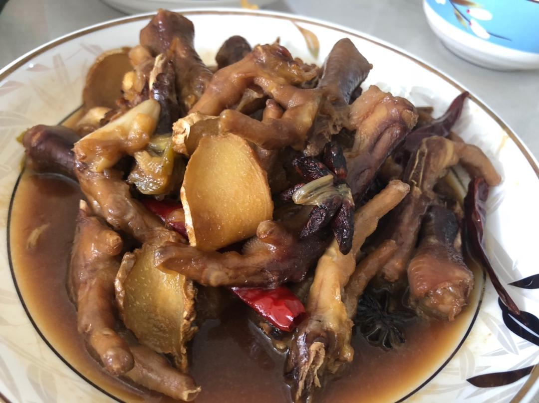 香辣卤鸡爪