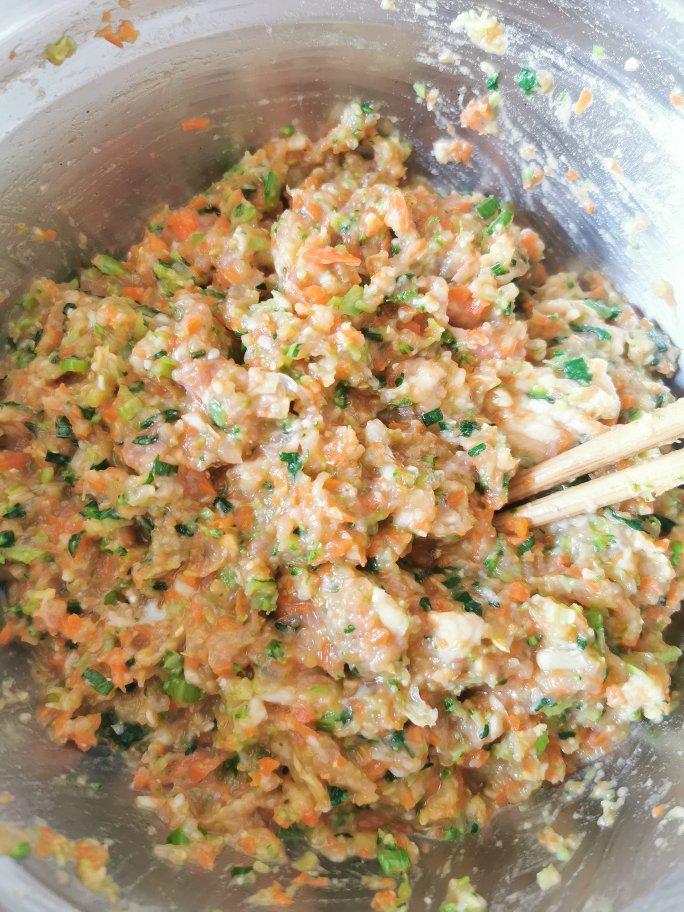 超鲜的鸡胸肉虾仁饺子馅
