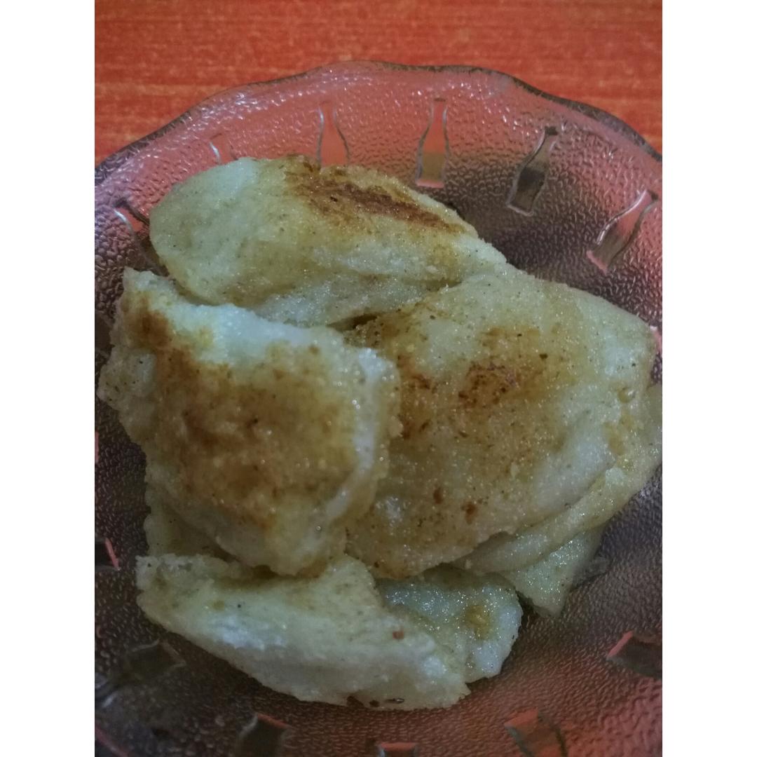 煎糍粑