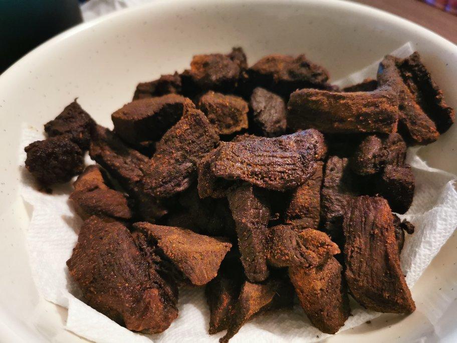 空气炸锅烤牛肉干