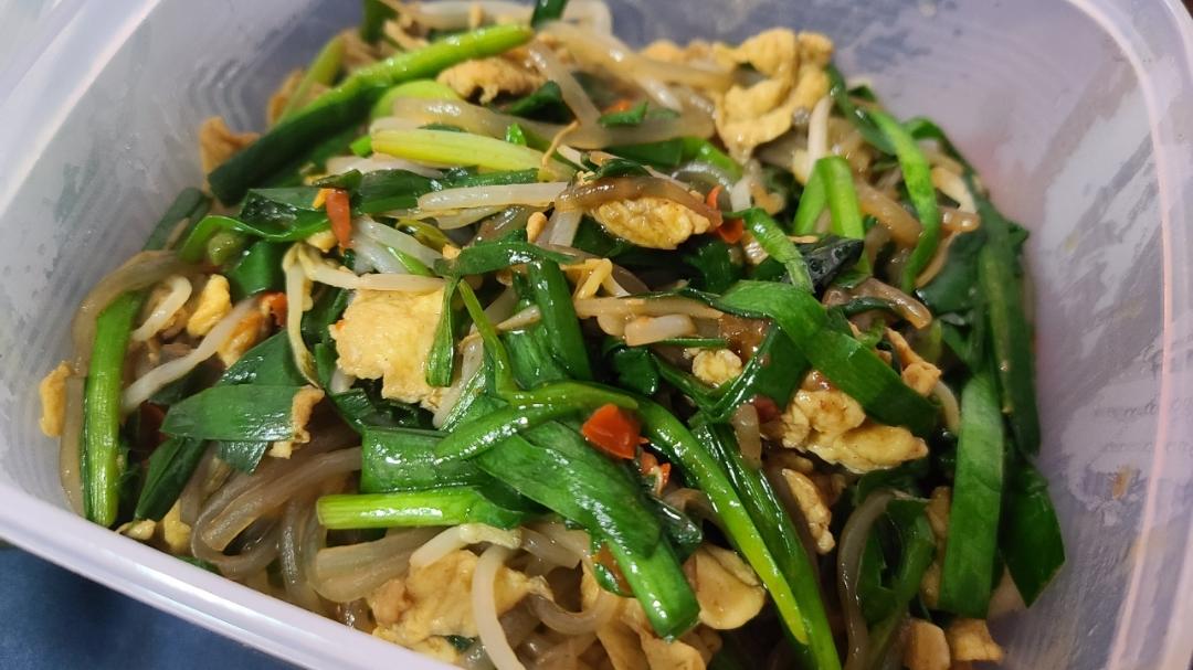 家庭版炒合菜
