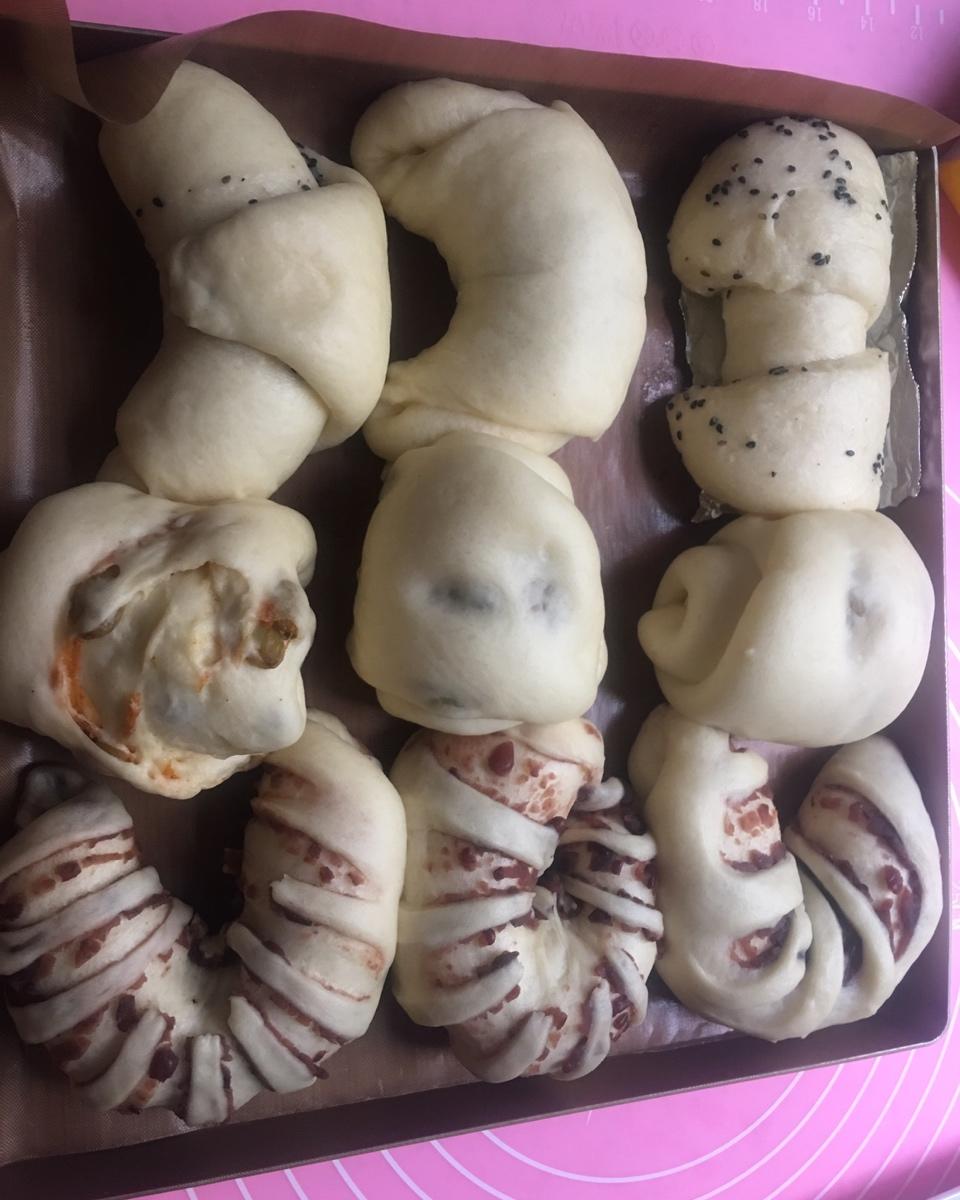 新手拉丝面包