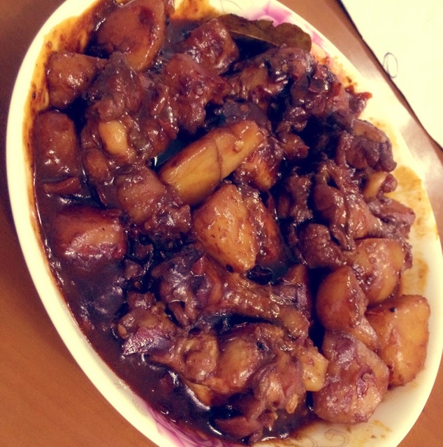红烧土豆炖鸡腿