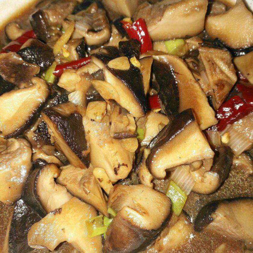蚝油香菇