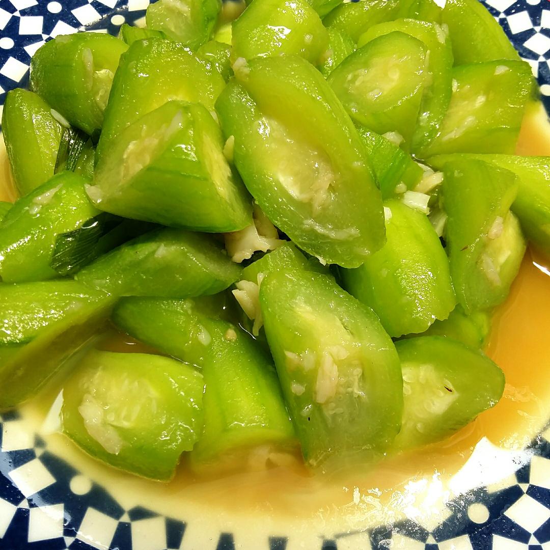 蒜蓉丝瓜
