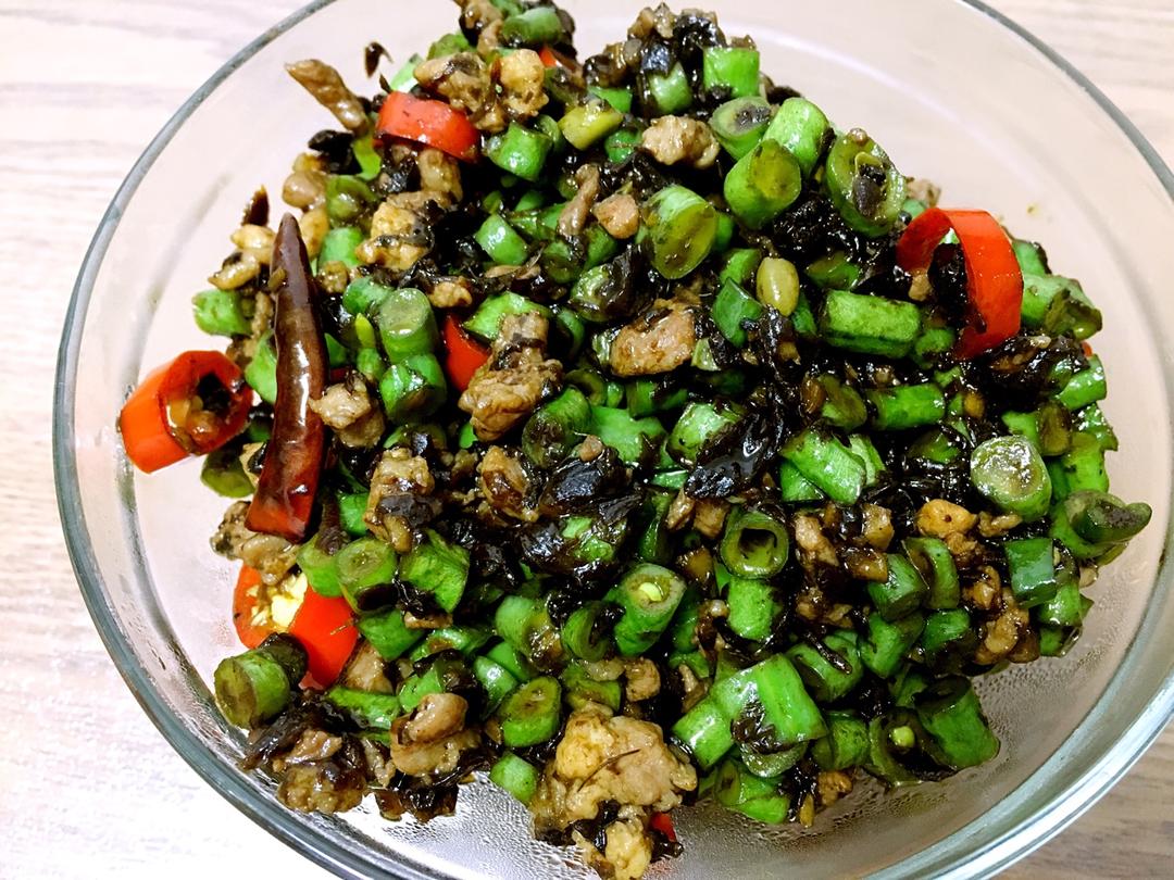 四季豆肉末橄榄菜