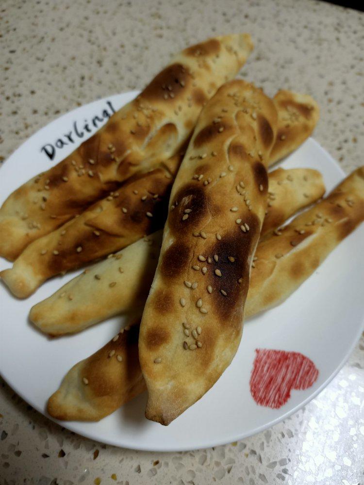 不用发面，简单易做，酥脆可口的空心糖烧饼