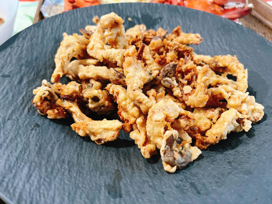 干炸蘑菇（家乡版）