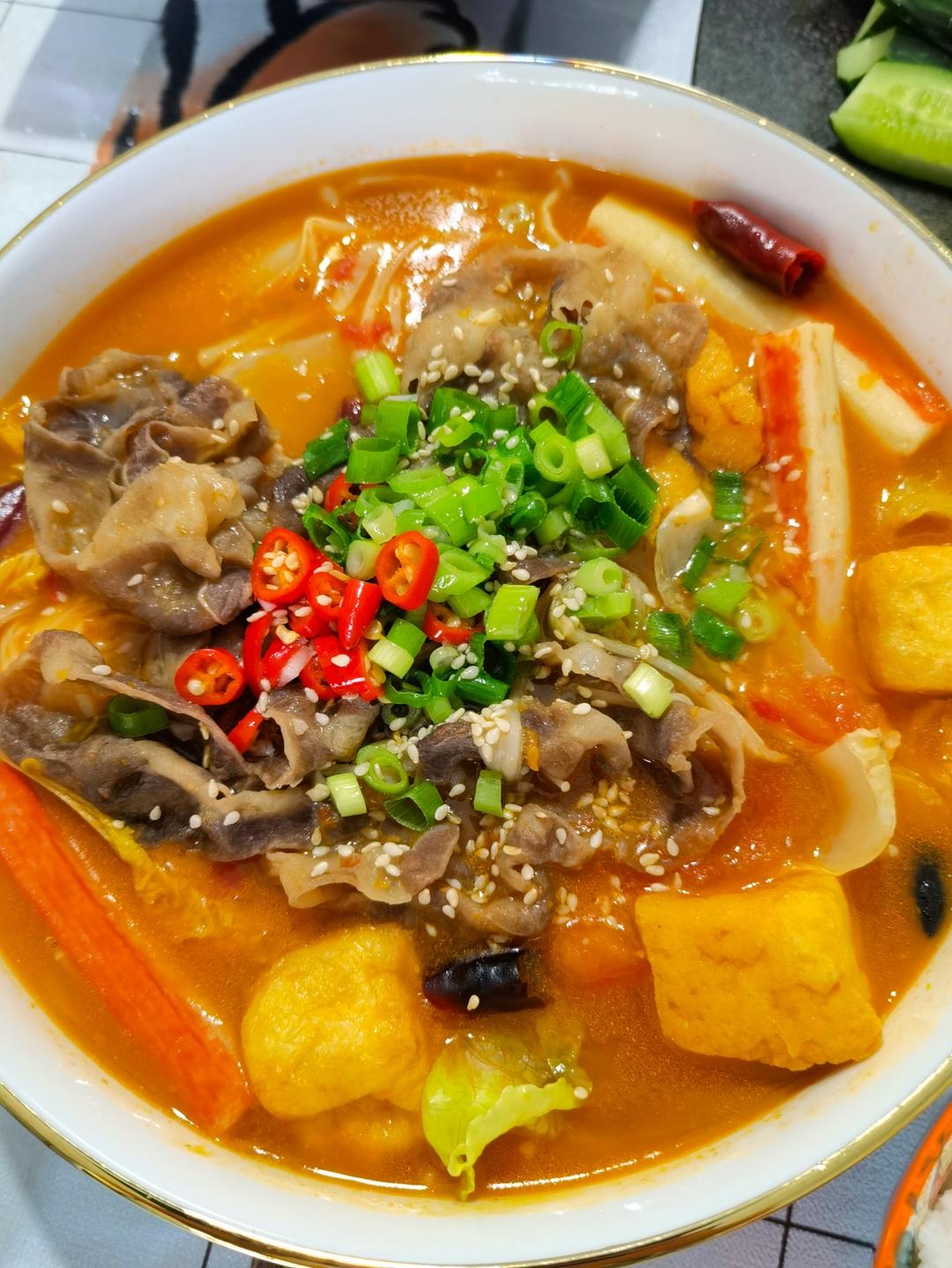 酸汤肥牛（超简单）