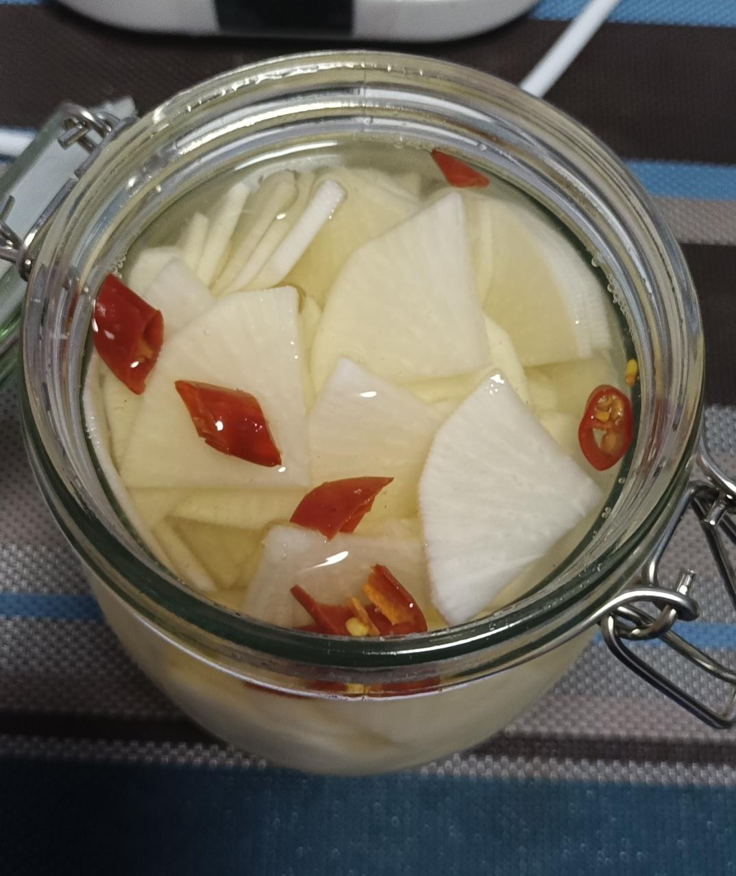 简单酸爽泡菜萝卜