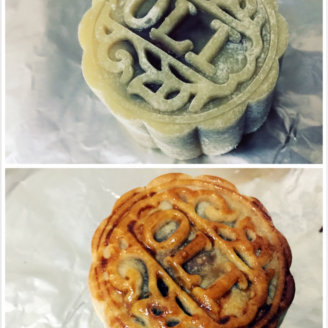 莲蓉蛋黄月饼（君之配方）