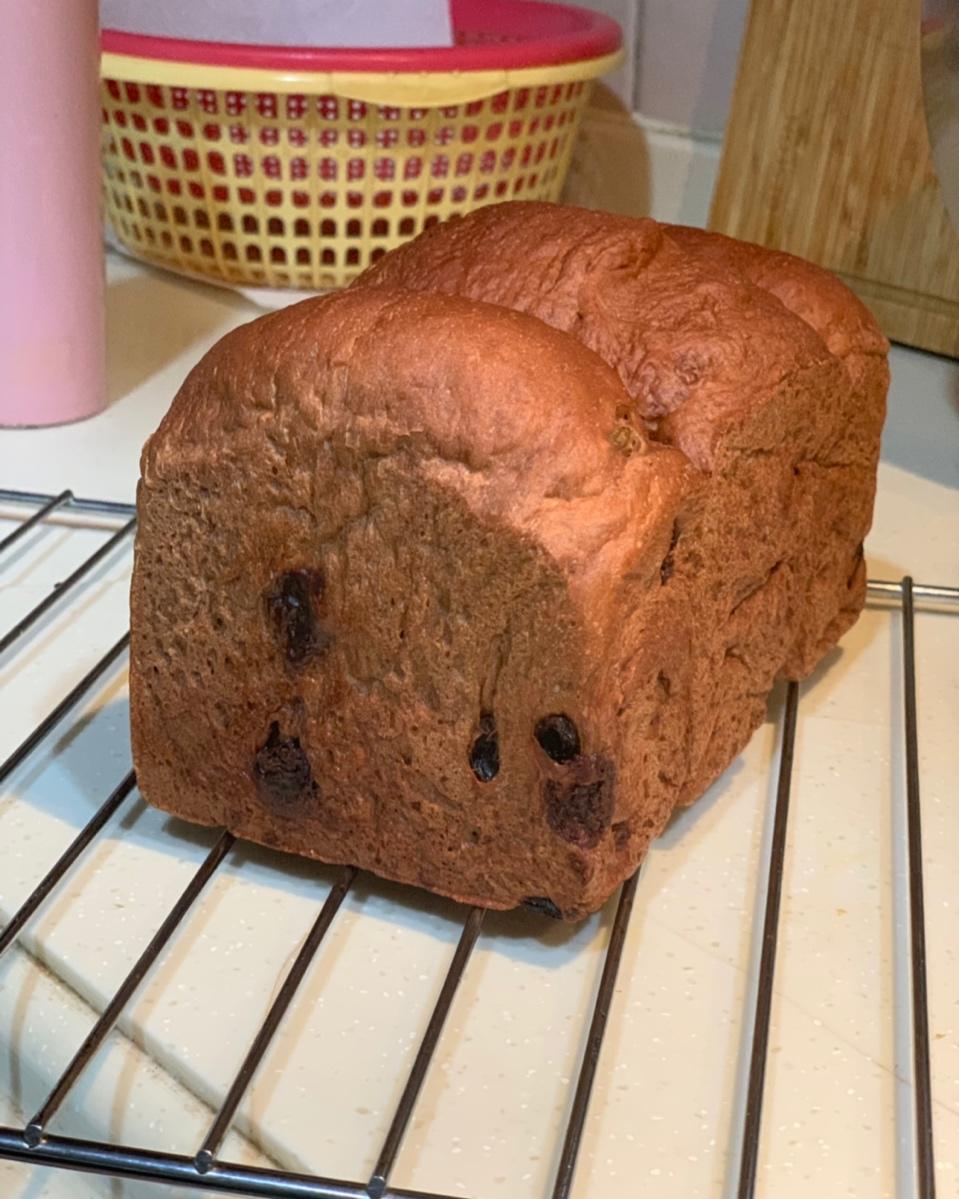 巧克力蔓越莓吐司