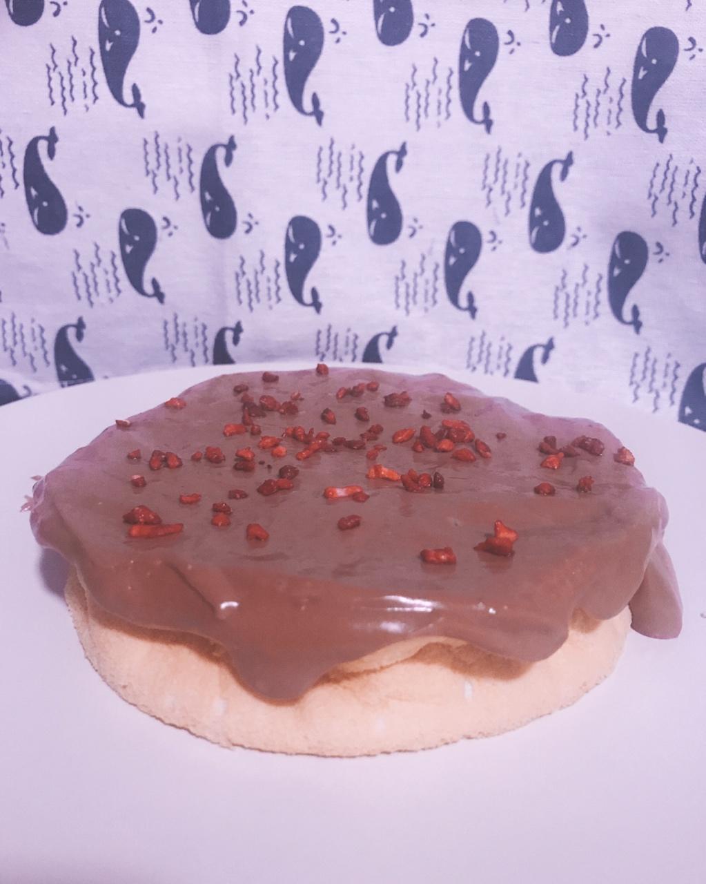 剩下蛋白做可可乳酪流心蛋糕