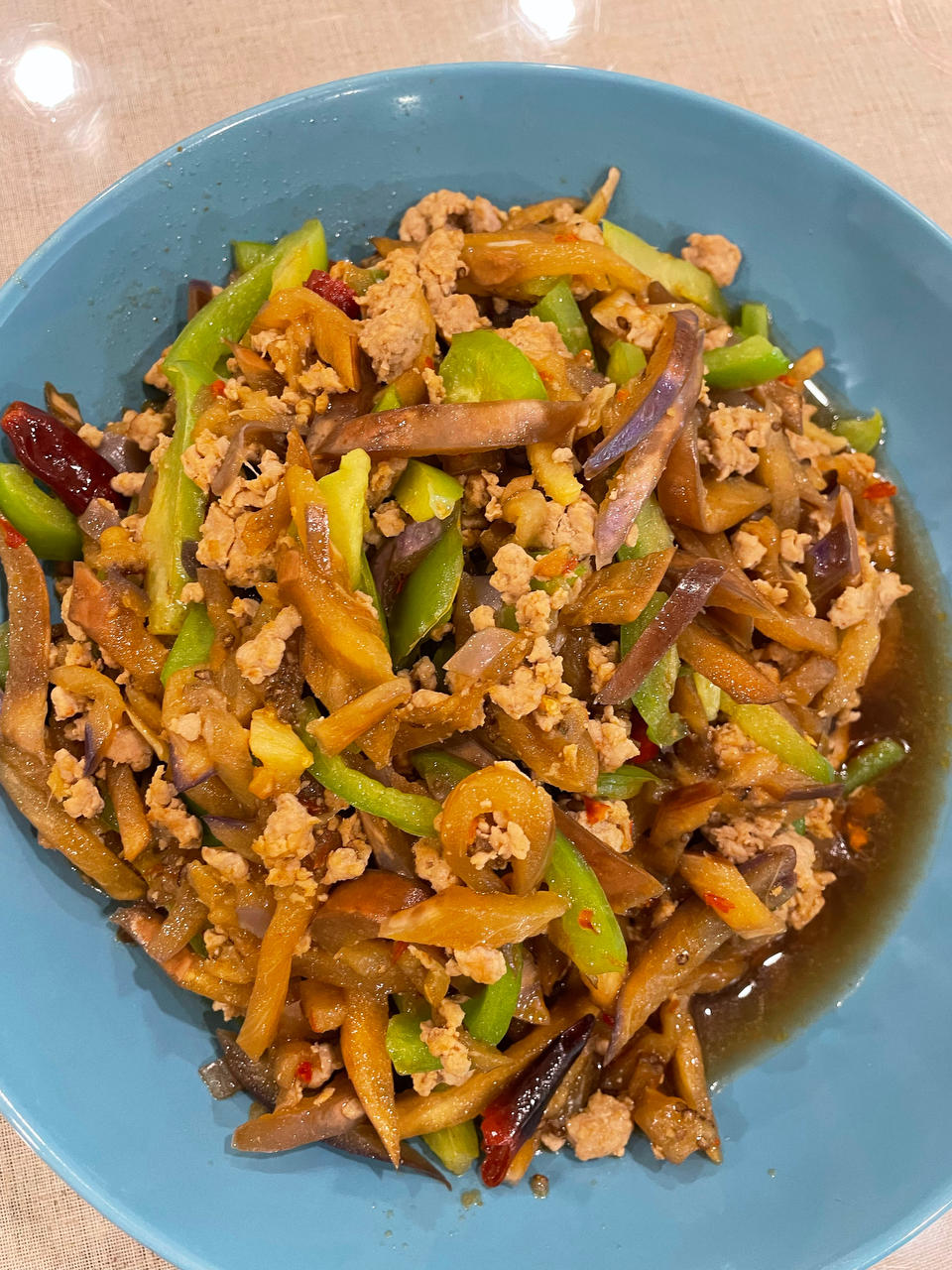 经典茄子🍆的做法！风味茄子丝