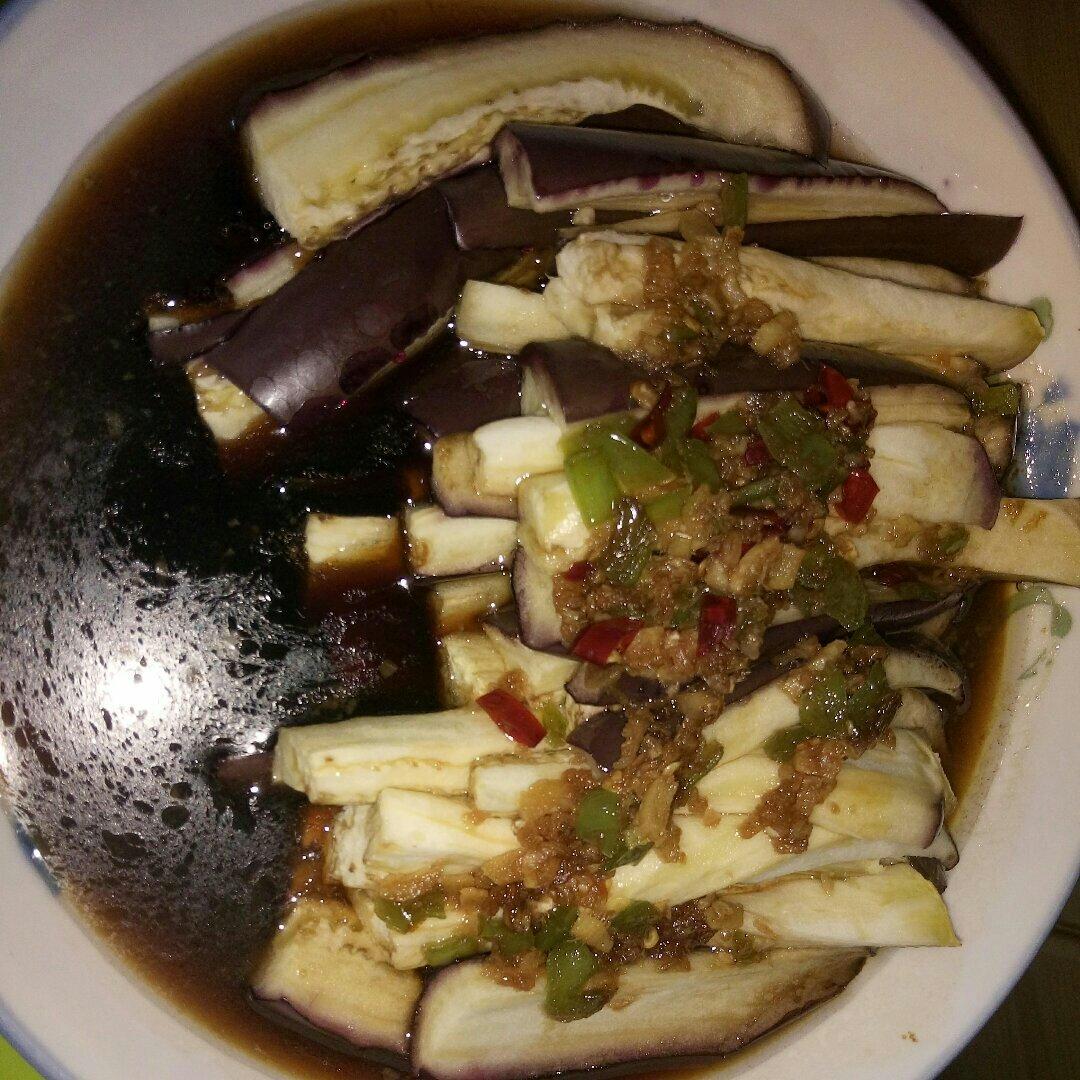 蒜末蒸茄子
