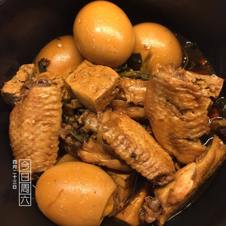 卤三鸡(鸡腿/鸡翅/鸡蛋)