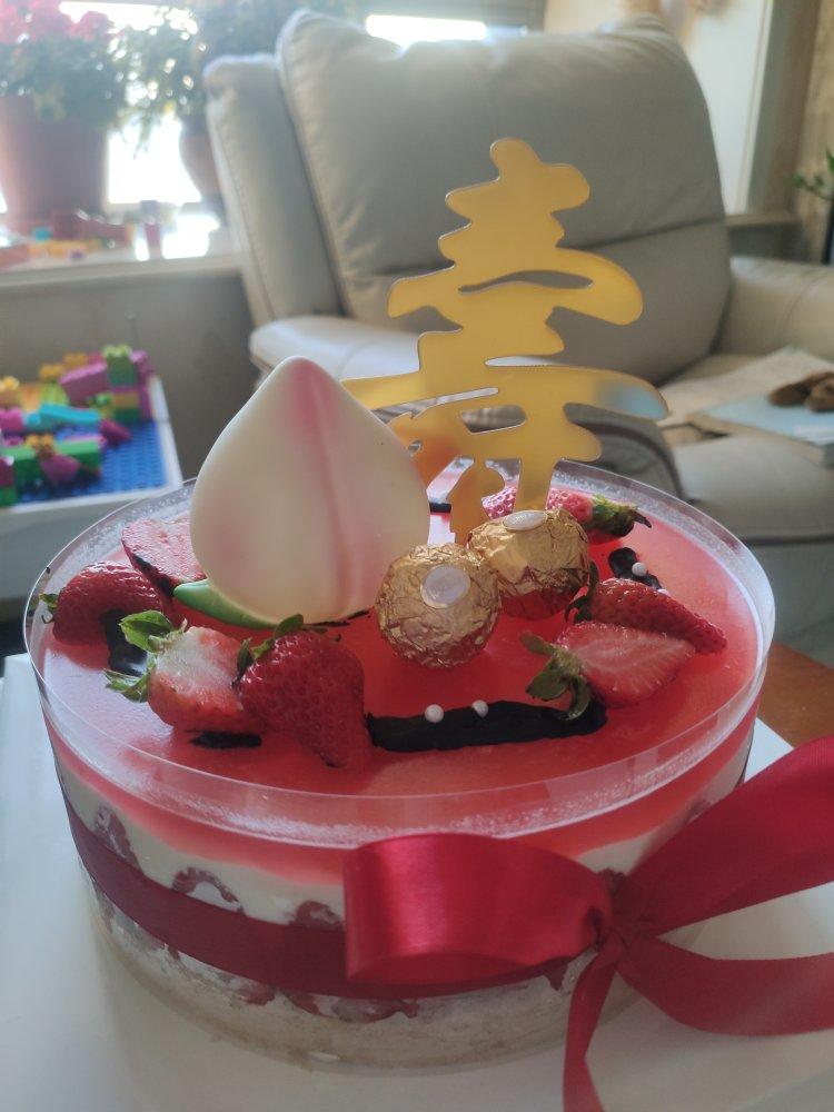 超简单 不用烤箱 小白分分钟上手的生日蛋糕 慕斯蛋糕8寸