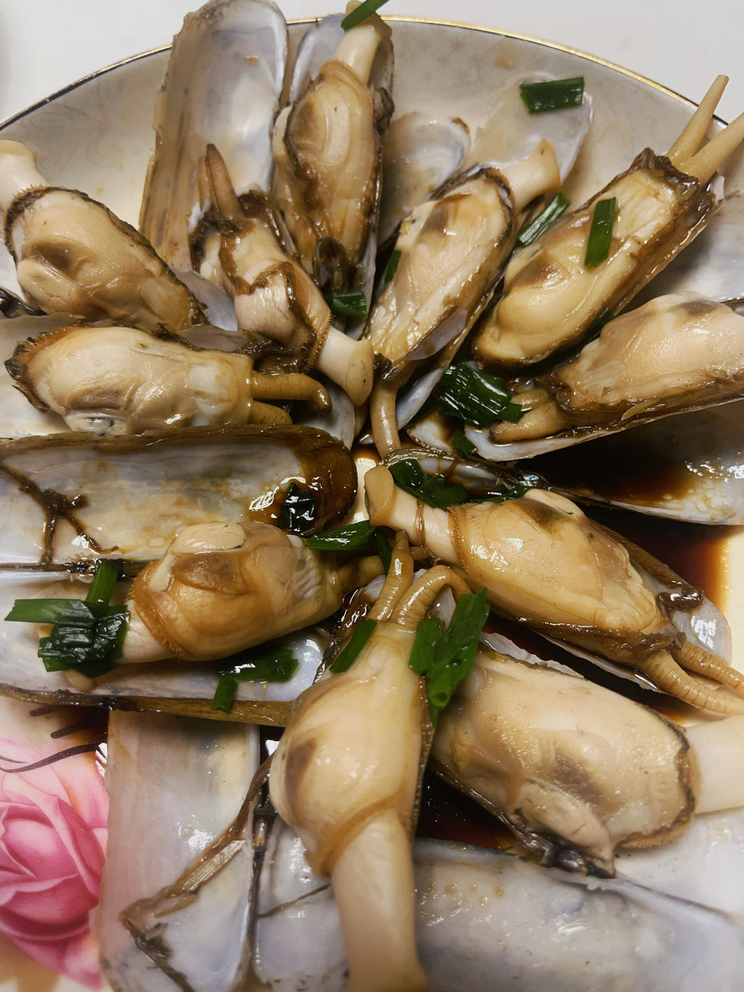 葱油蛏子
