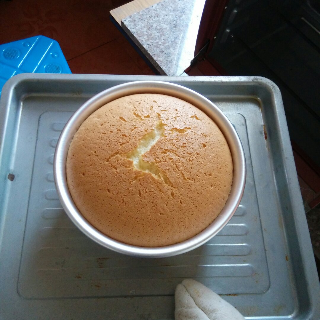 《Tinrry+》戚风蛋糕（6寸配方）（基础、超详细教程）