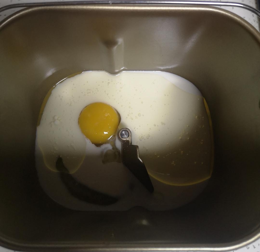 纯奶手撕吐司的做法 步骤1