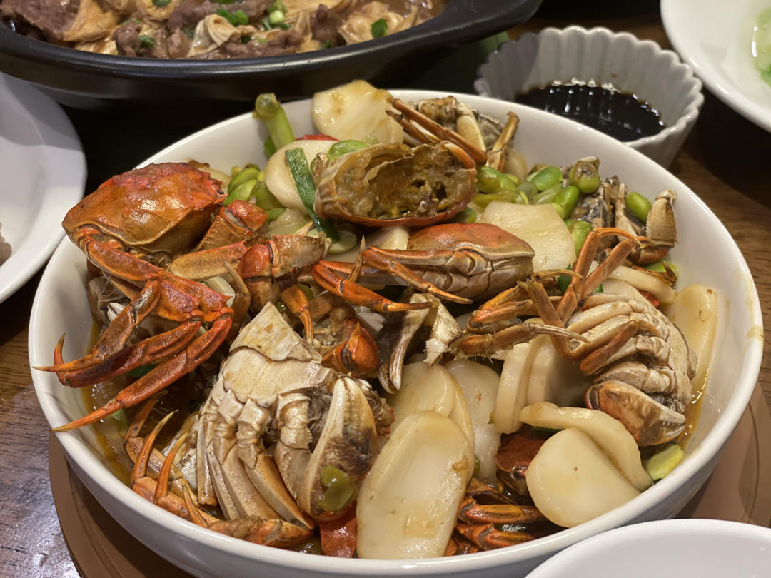 六月黄毛豆炒年糕