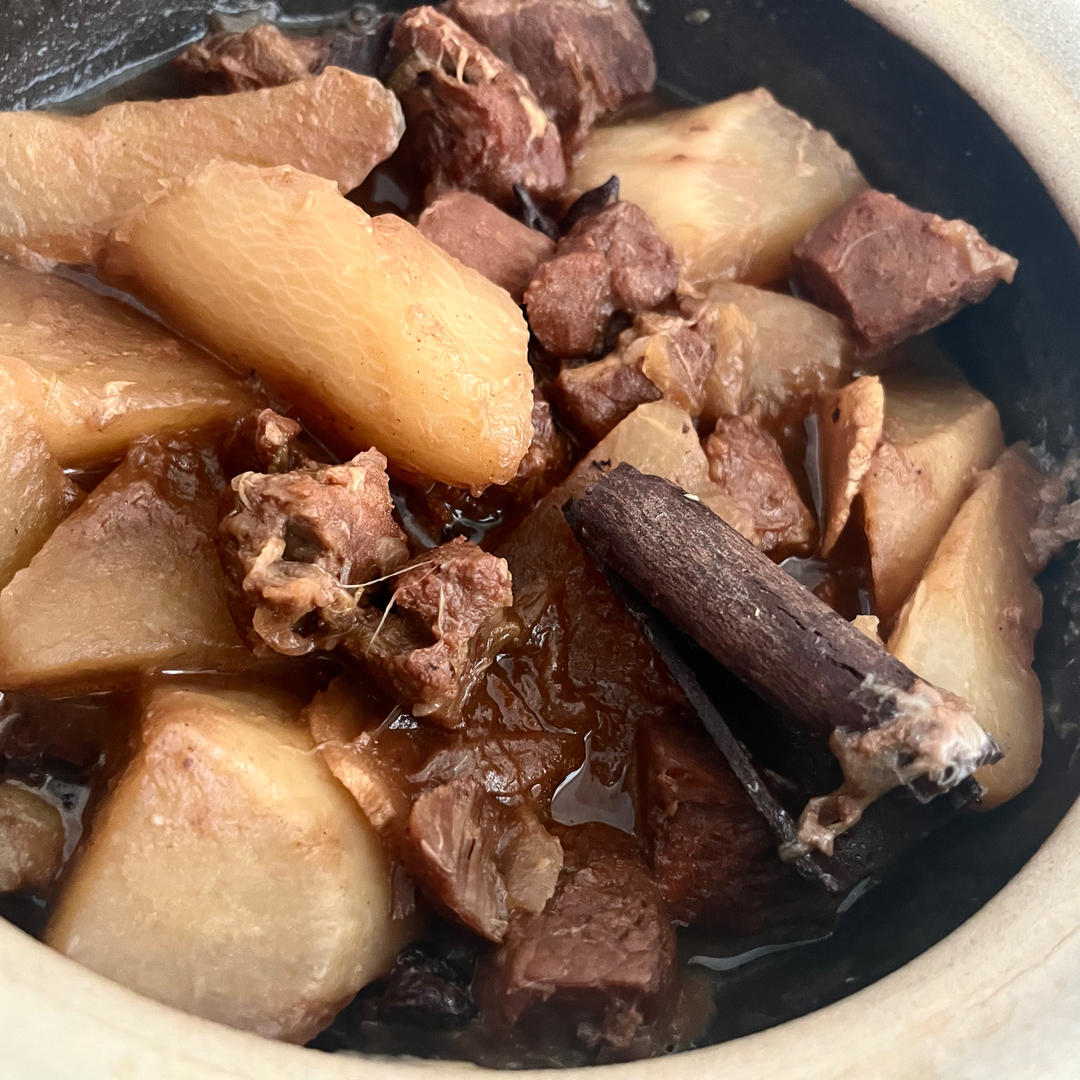 候柱萝卜牛腩