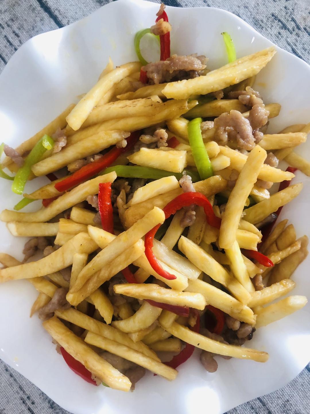 茭白炒肉