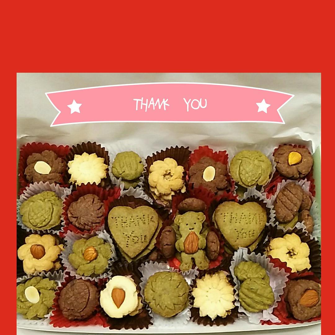 甜脆酥的黄油曲奇饼干