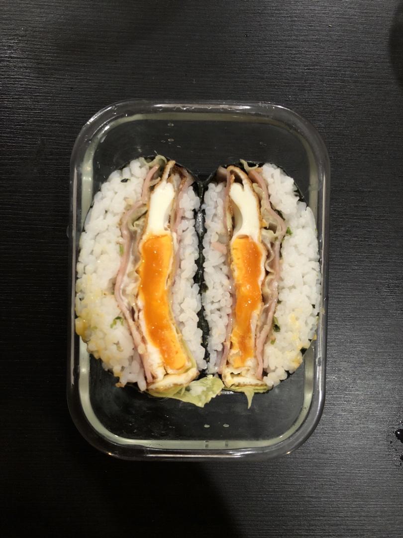 高颜值海苔饭团
