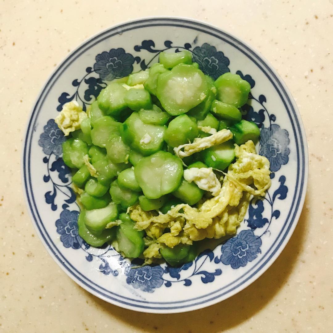 丝瓜炒蛋