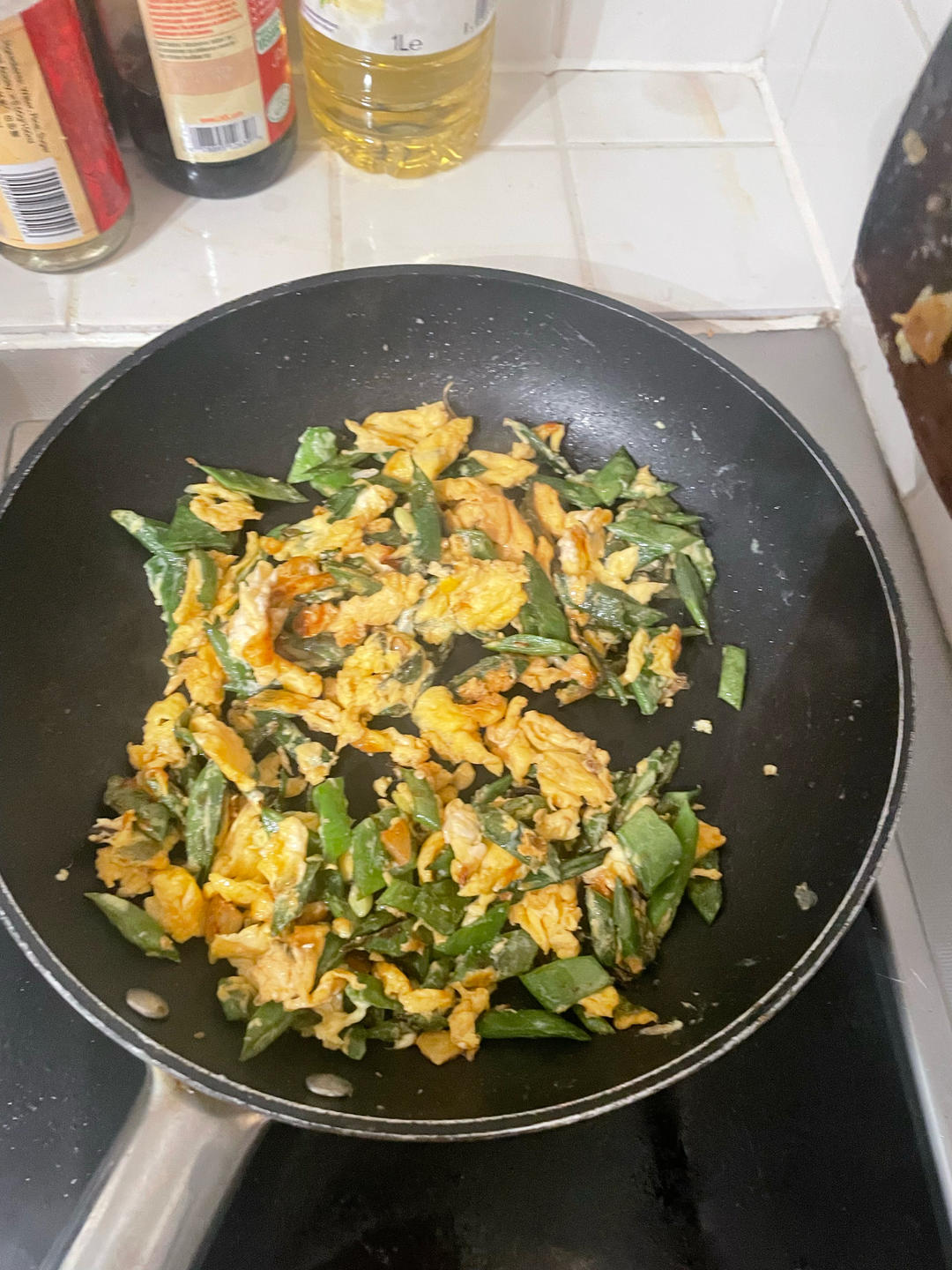 豆角炒蛋超级下饭菜，不好吃算我输