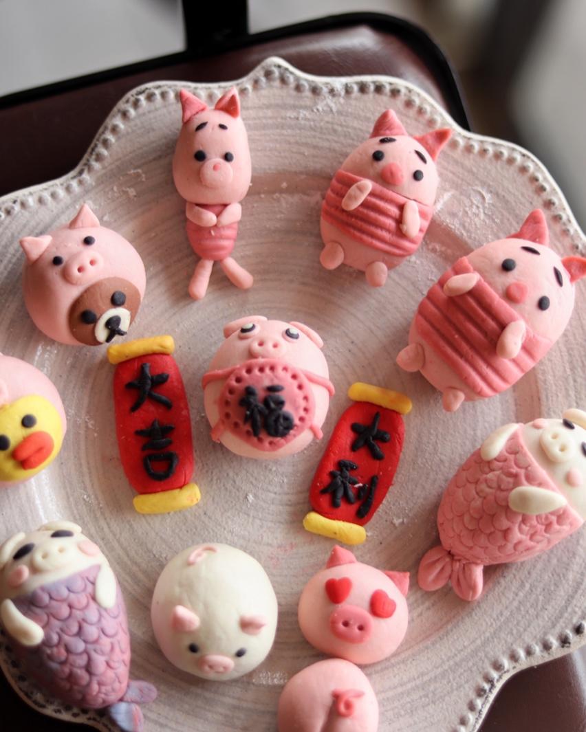 花生黑芝麻汤圆