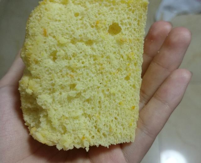 香橙戚风少蛋版蛋糕的做法