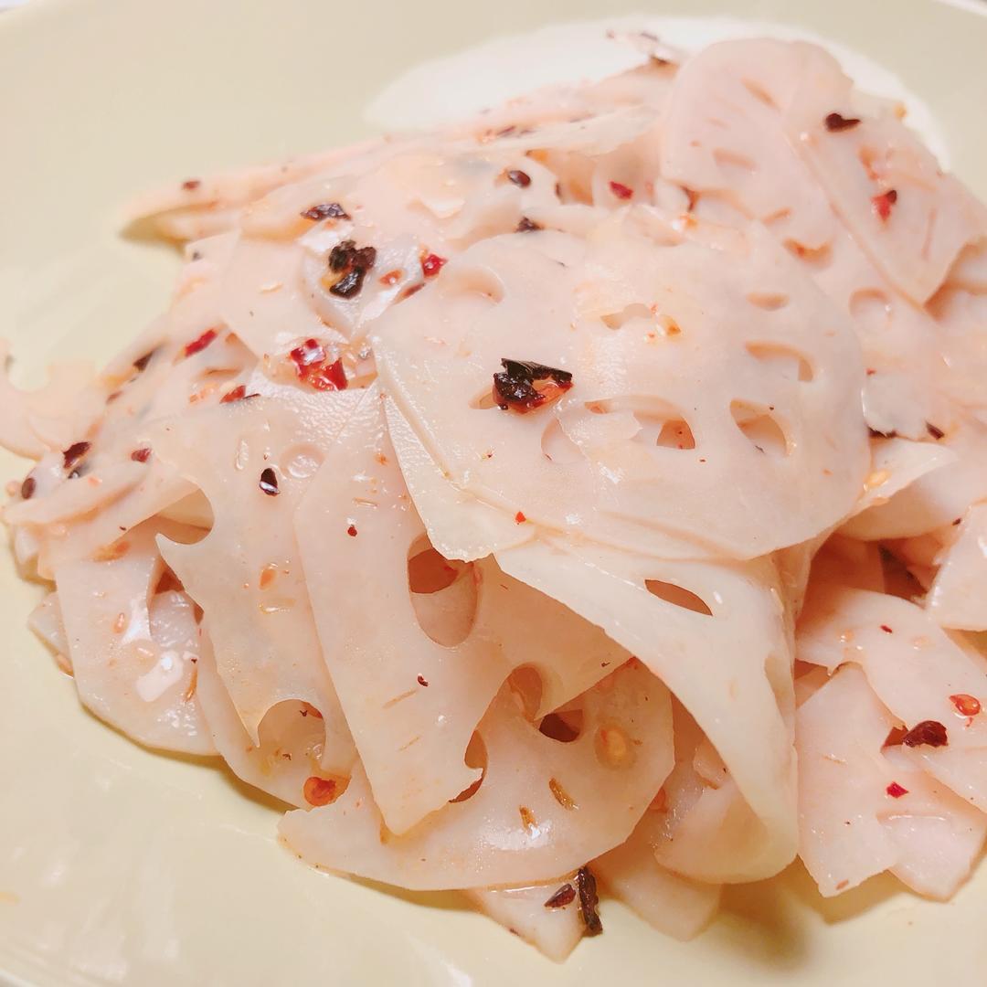 凉拌莲菜