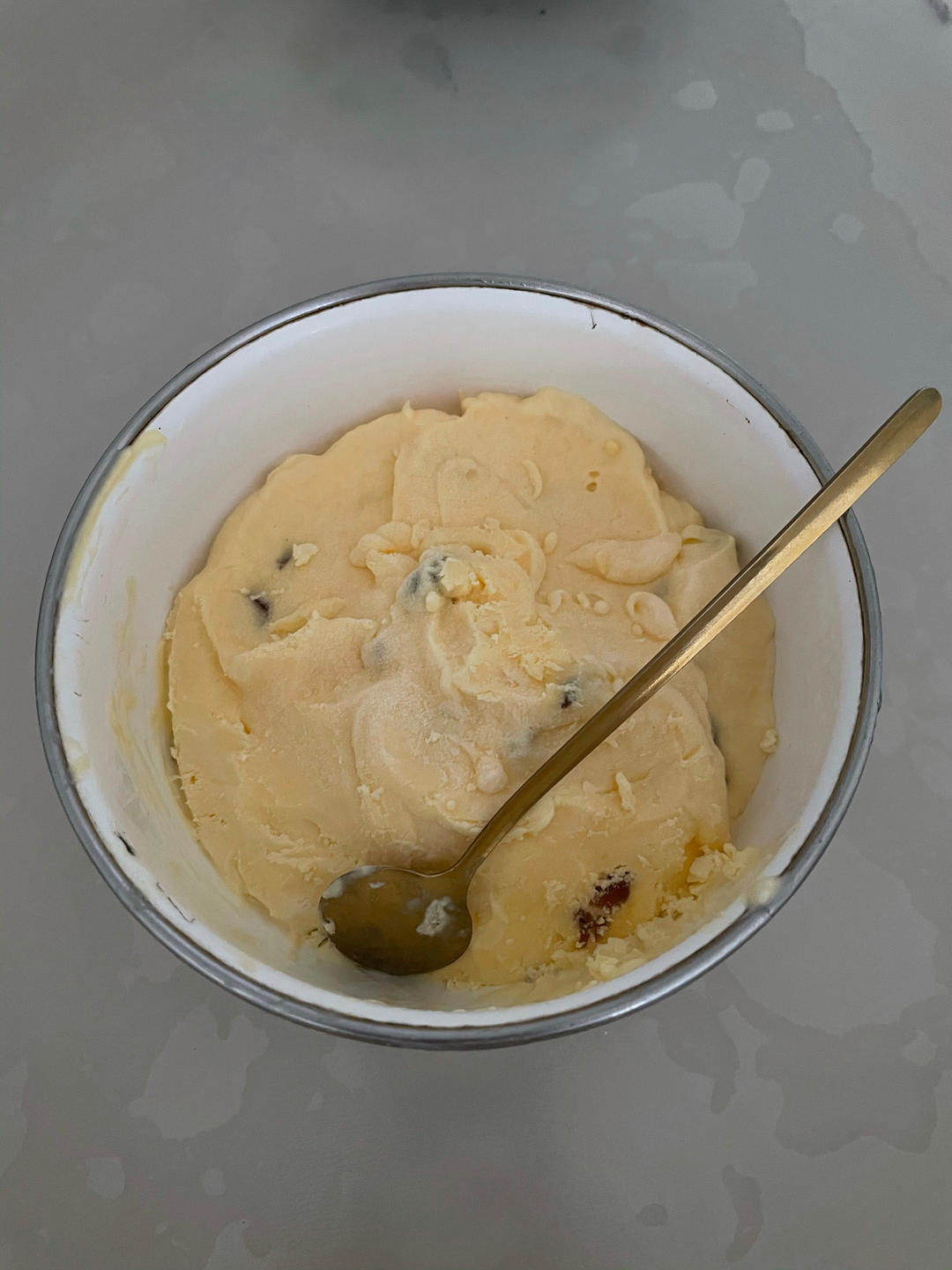 新手自制冰淇淋，一次成功