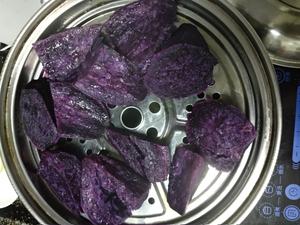 紫薯香蕉吐司卷（无油）的做法 步骤1