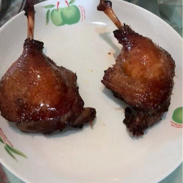 蜜汁烤鸭腿